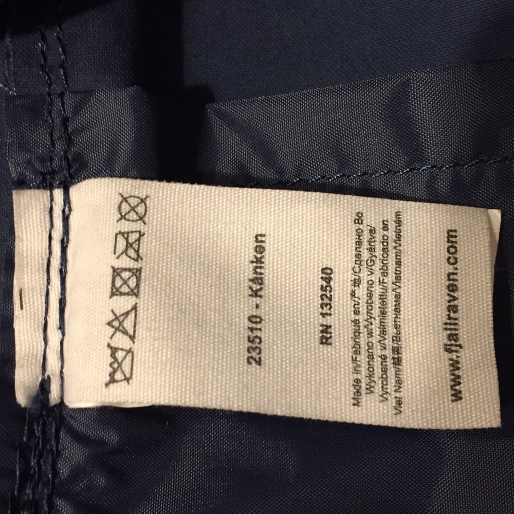 Fjallraven Kanken Royal Blue Backpack - Picture 7 of 8
